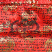 Buddha Stones Tibetan 5 Colors Windhorse Blessing Longevity Sutra Outdoor 20 Pcs Prayer Flag Decoration