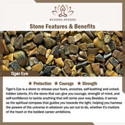 Buddha Stones Natural Stone Quartz Healing Beads Bracelet Bracelet BS 33