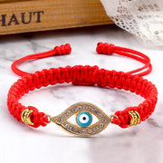 Buddha Stones Evil Eye Keep Away Evil Spirits String Bracelet Bracelet BS 38