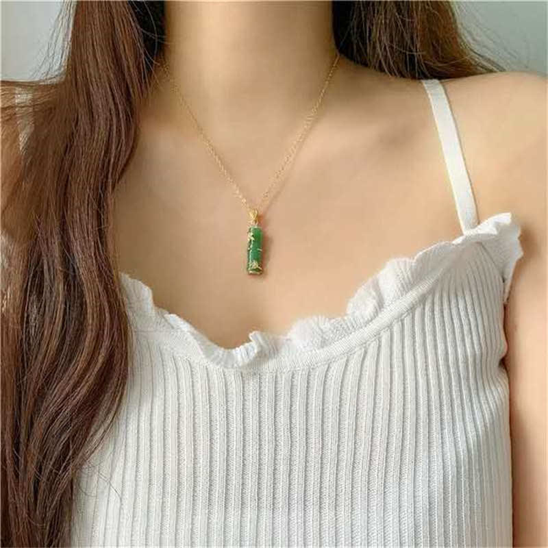FREE Today: Brings Unexpected Windfall Luck Jade Necklace Pendant FREE FREE 7