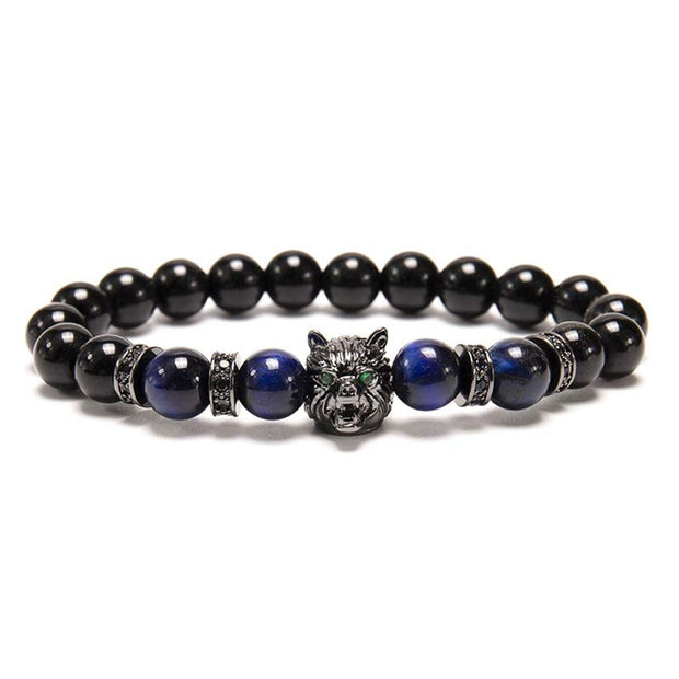 Buddha Stones “Save A Wolf” Bracelet Bracelets Bracelets 5