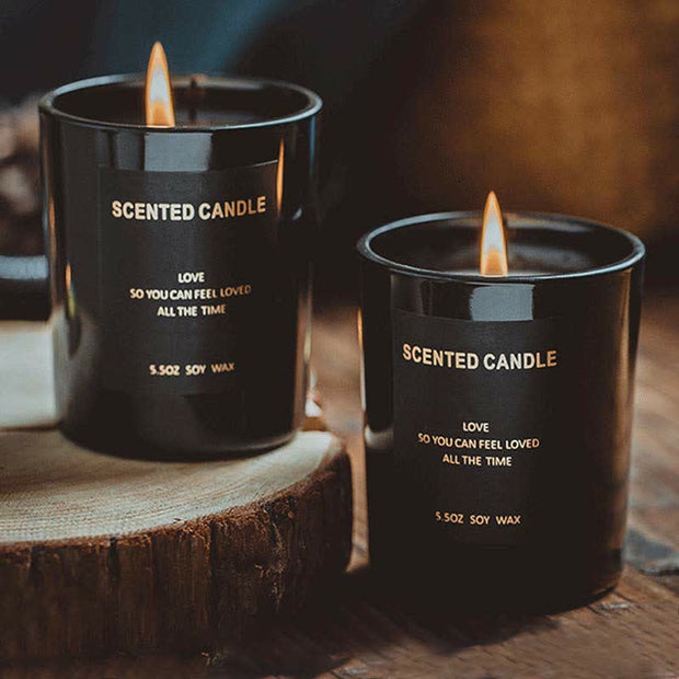 Buddha Stones Meditation Prayer Scented Aromatherapy Soy Wax Candle