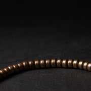 Buddha Stones Simple Design Copper Brass Bead Luck Wealth Bracelet Bracelet BS 3