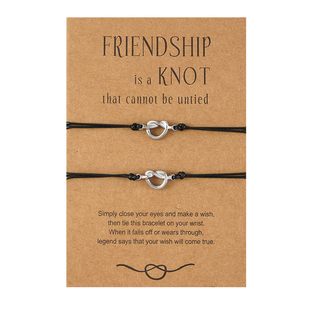 Buddha Stones Friendship Best Friend Gift String Bracelet – buddhastoneshop