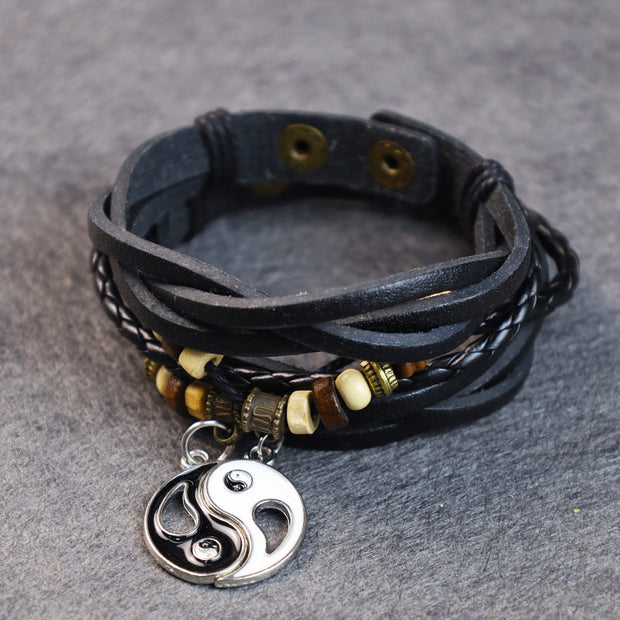 Yin Yang Pendant Couple Balance Bracelet (Extra 30% Off | USE CODE: FS30) Bracelet BS 2