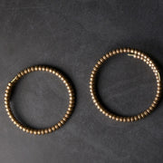 Buddha Stones Vintage Design Copper Balance Adjustable Cuff Bracelet Bracelet Bangle BS 4
