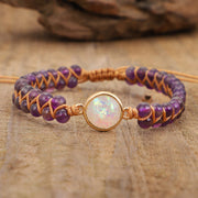 Buddha Stones Mysterious Amethyst Purification Bracelet Bracelet BS 3