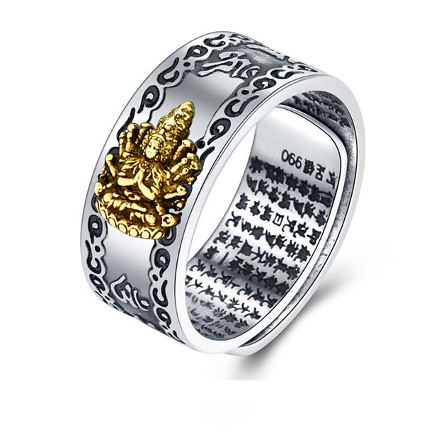 FengShui Buddha Chinese Zodiac Protection Ring (Extra 35% Off | USE CODE: FS35)