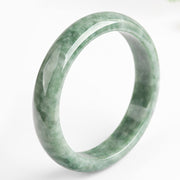 Buddha Stones Natural Jade Luck Wealth Bangle Bracelet Bracelet BS 4