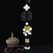 Buddha Stones FengShui Jade PiXiu Harmony Car Pendant Decoration Decoration BS Obsidian