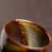 Buddha Stones Retro Brown Kiln Change Ceramic Teacup Kung Fu Tea Cup