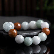Buddha Stones Natural Jade Healing Protection Bracelet Bracelet BS 4