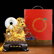 Buddha Stones Year of the Dragon Attract Wealth Protection Success Home Decoration Decorations BS 7