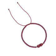 Buddha Stones Cinnabar PiXiu Blessing Calm String Bracelet Bracelet BS 16
