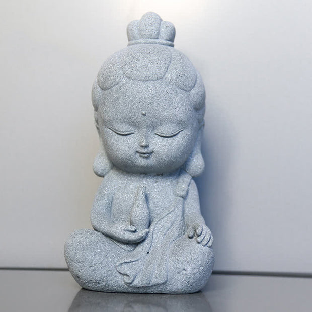 Buddha Stones Meditation Buddha Statue Compassion Home Decoration Decorations BS 6.5*5*12cm