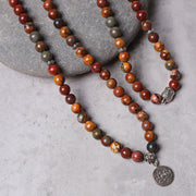 Buddha Stones Lotus Crystal Stone 108 Beads Mala Bracelet (Extra 30% Off | USE CODE: FS30) Mala Bracelet BS 2