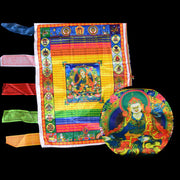 Buddha Stones Tibetan Colorful Windhorse Protection Outdoor Prayer Flag Decoration (Extra 35% Off | USE CODE: FS35)