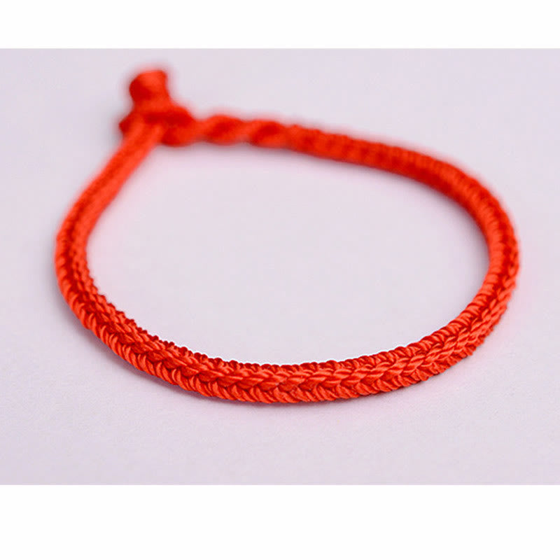 Buddha Stones Tibetan Handmade Eight Thread Peace Knot Protection Brai ...