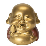 Buddha Stones Little Buddha Laughing Buddha Ceramic Healing Incense Burner
