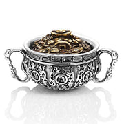 Buddha Stones Treasure Bowl Copper Coin Ingots Wealth Necklace Pendant Necklaces & Pendants BS 9