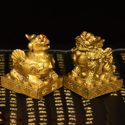 Buddha Stones FengShui Wealth PiXiu Decoration