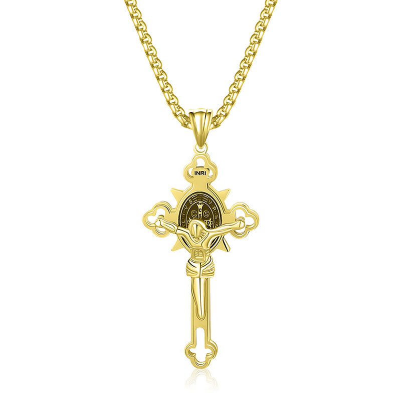 FREE Today: ST.Benedict Protection Cross Power Pendant FREE Today: ST.Benedict Protection Cross Power Pendant